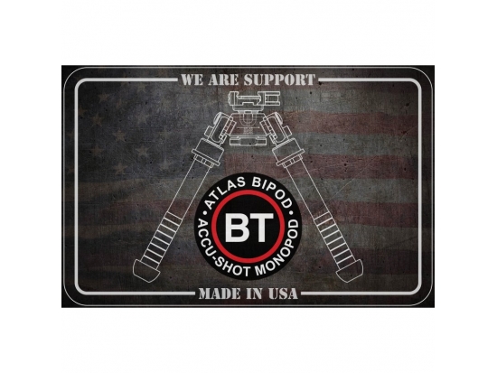 Коврик для стойки BT67 размер 11" x 17". Производитель B&T Industries, L.L.C., США
