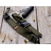 Ремень тактический оружейный TAB Gear Pinnacle Rifle Sling, крепление-антабка с пластиковым замком, песок/ черный/ мультикам