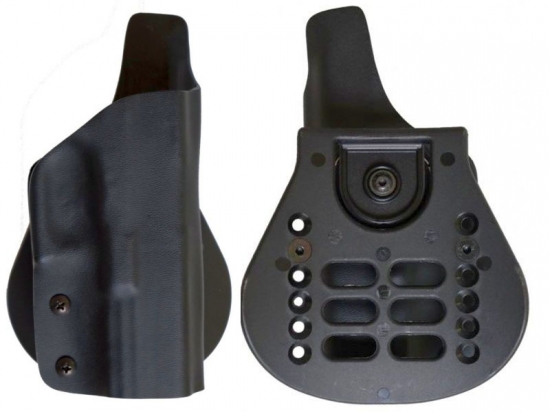 Кобура поясная открытая для пистолетов Glock/CZ/SIG KYDEX Falco 6202