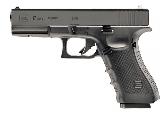 Пистолет спортивный Glock 17 Четвертого поколения (Gen 4) калибра 9x19 Luger (Глок 17)