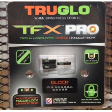 Мушка оптоволоконная - прицел TRUGLO TFX™ PRO (зеленый/красный ободок) для Glock (TG131GL1PC)