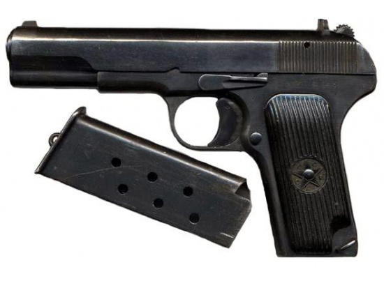 Оружие списанное (охолощенное) Пистолет модели "ТТ-СХ" (1935 - 1936 гг.)